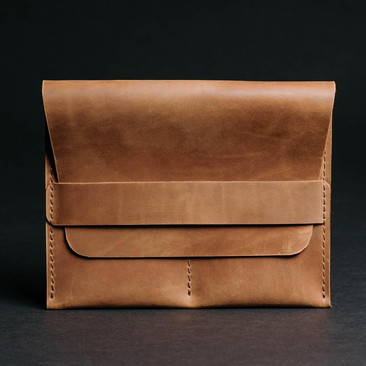 Leather Watch Travel Pouch – Distressed Finish | Sentinel