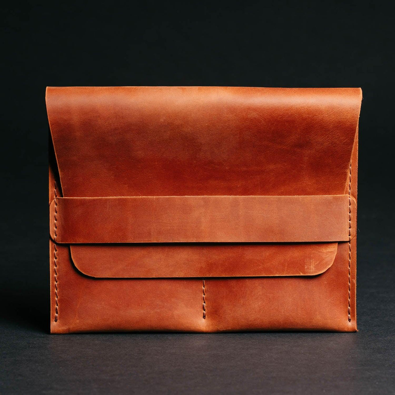 Leather Watch Travel Pouch – Distressed Finish | Sentinel