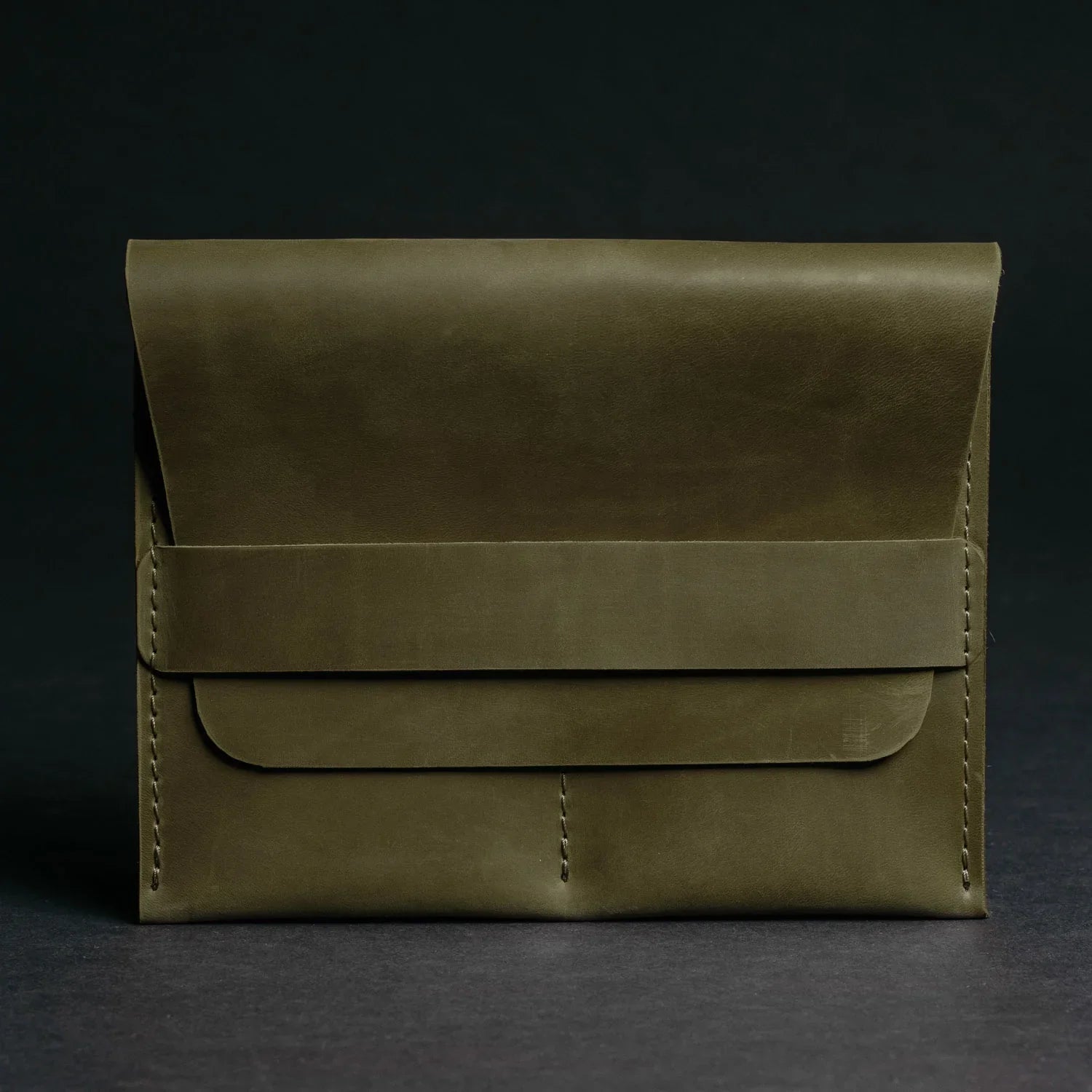 Leather Watch Travel Pouch – Distressed Finish | Sentinel