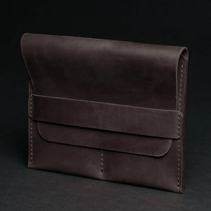 Leather Watch Travel Pouch – Distressed Finish | Sentinel