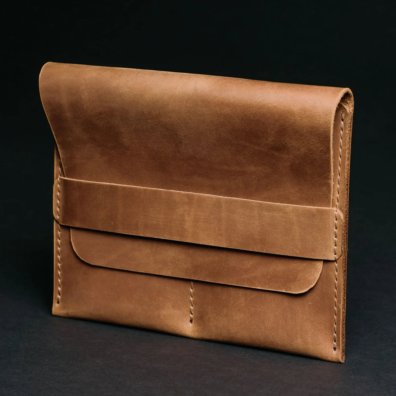 Leather Watch Travel Pouch – Distressed Finish | Sentinel