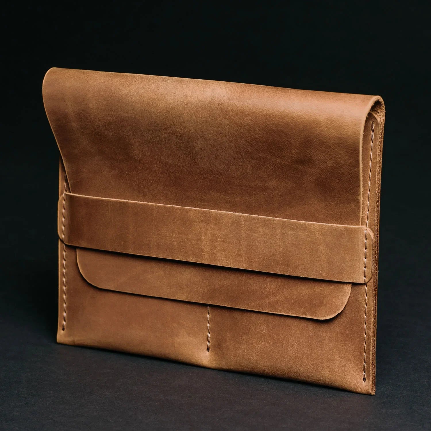 Leather Watch Travel Pouch – Distressed Finish | Sentinel