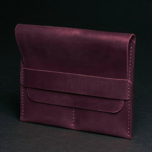 Leather Watch Travel Pouch – Distressed Finish | Sentinel