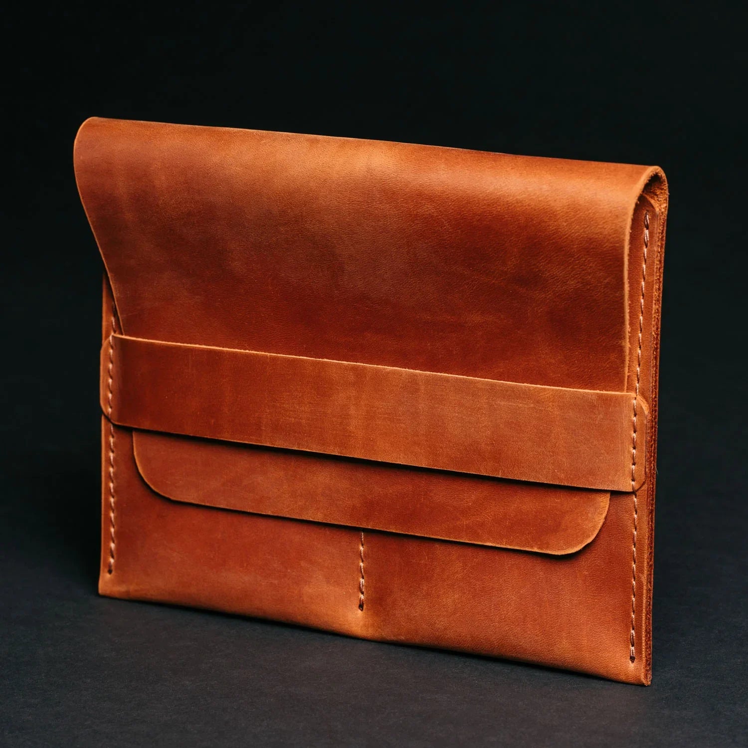 Leather Watch Travel Pouch – Distressed Finish | Sentinel