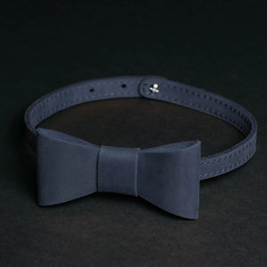 Rustic Leather Bow Tie – Perfect for Weddings or Events