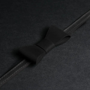 Rustic Leather Bow Tie – Perfect for Weddings or Events