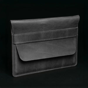 Distressed Leather Laptop Sleeve for MacBook – Aesthetic & All Sizes