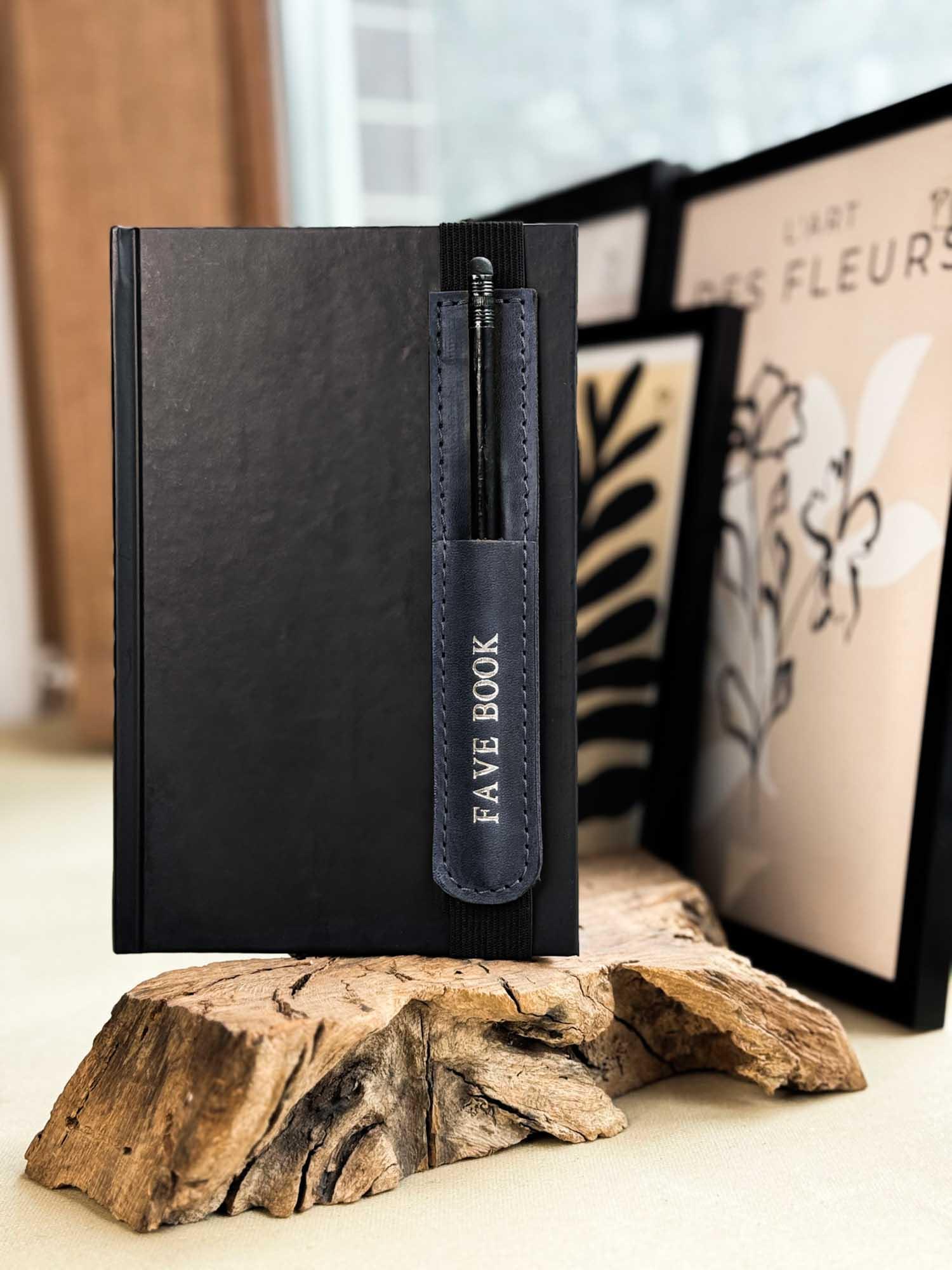 Bookmark with Elastic Strap & Pencil Holder | BookMate