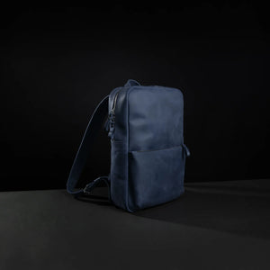 Matte Leather Laptop Backpack for Work and Travel | Nomad