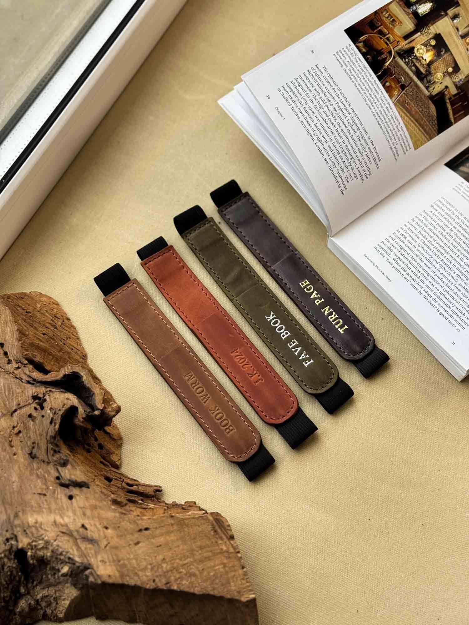 Bookmark with Elastic Strap & Pencil Holder | BookMate