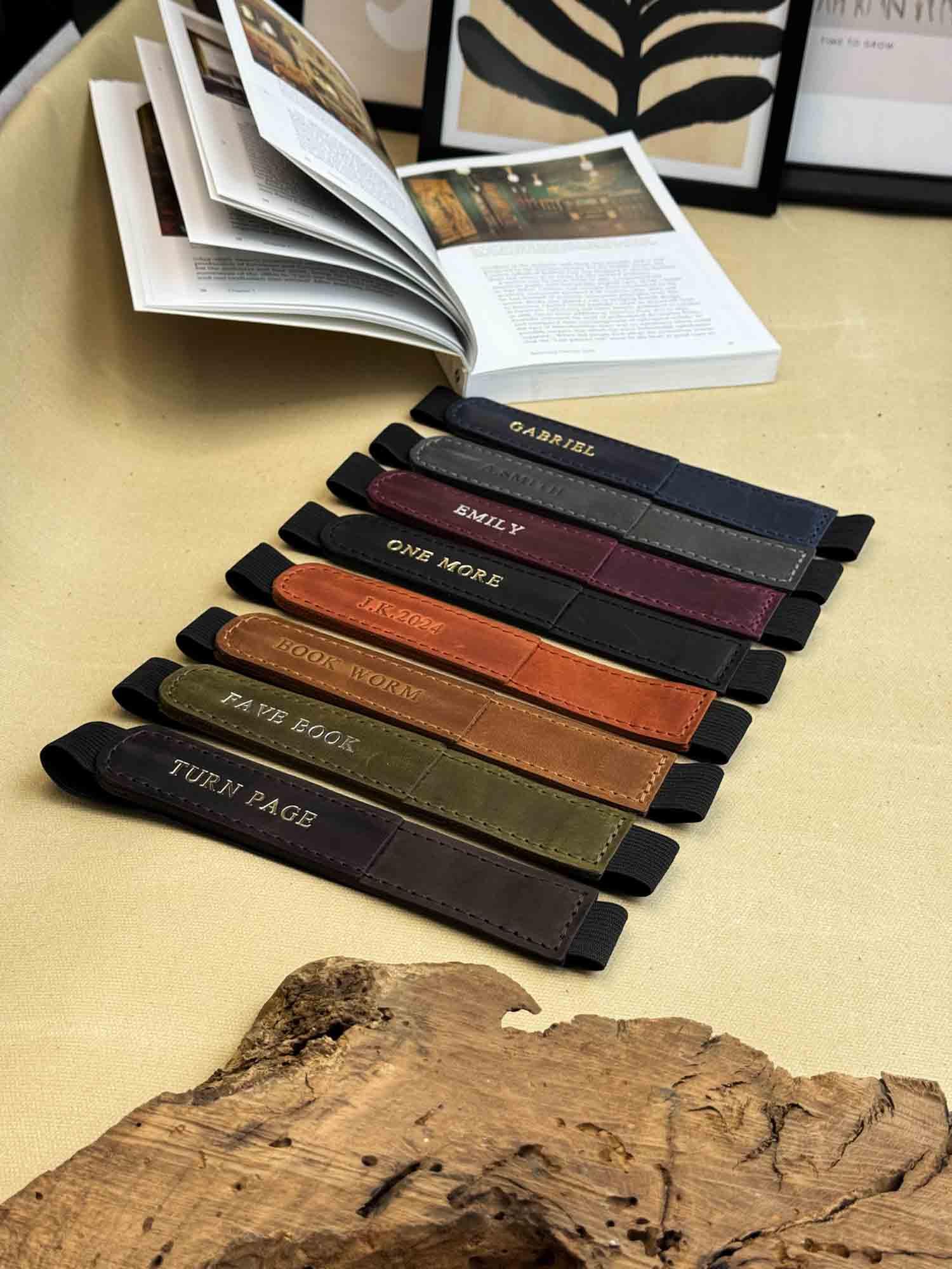Bookmark with Elastic Strap & Pencil Holder | BookMate