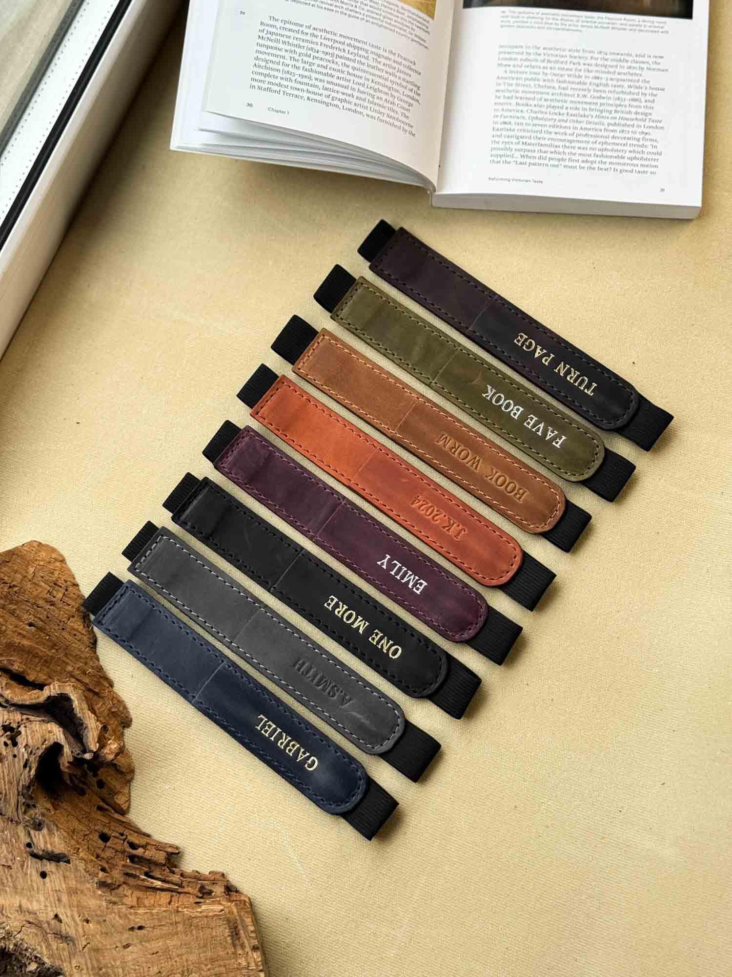 Bookmark with Elastic Strap & Pencil Holder | BookMate