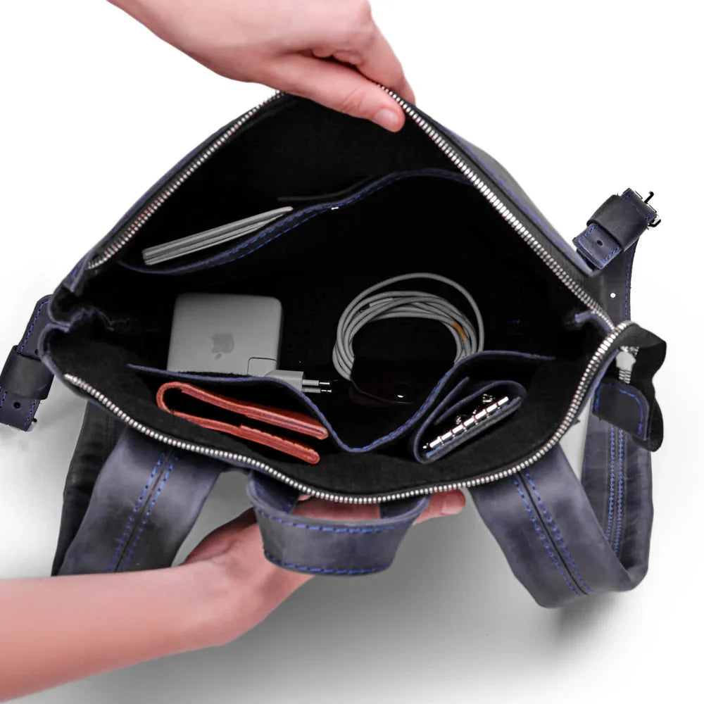 Minimalist Leather Backpack for Work & Travel | Flatrock
