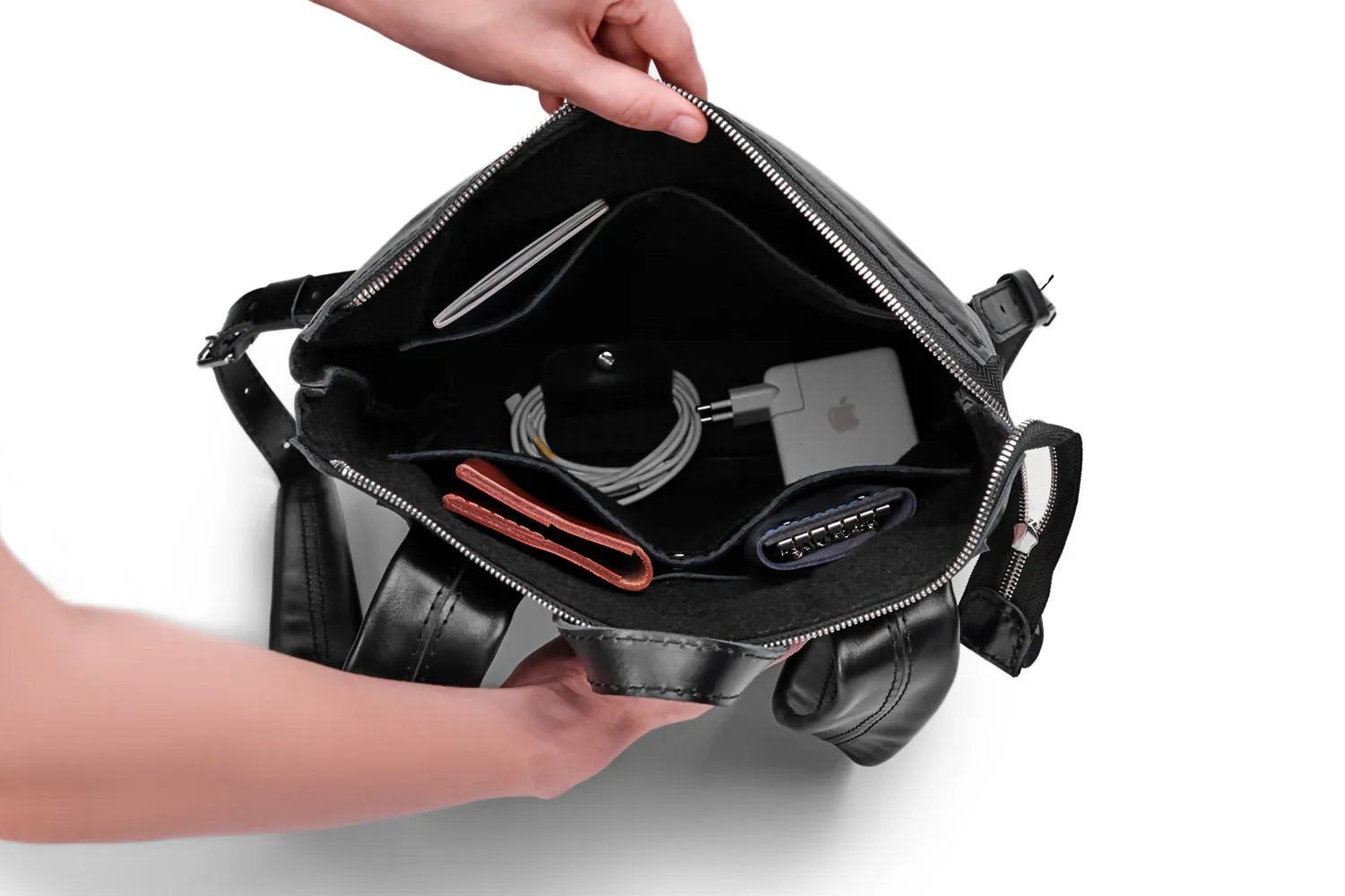 Minimalist Leather Backpack for Work & Travel | Flatrock