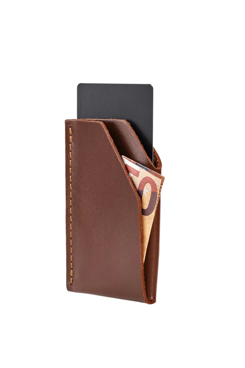 Slim Leather Cardholder – Smooth & Compact