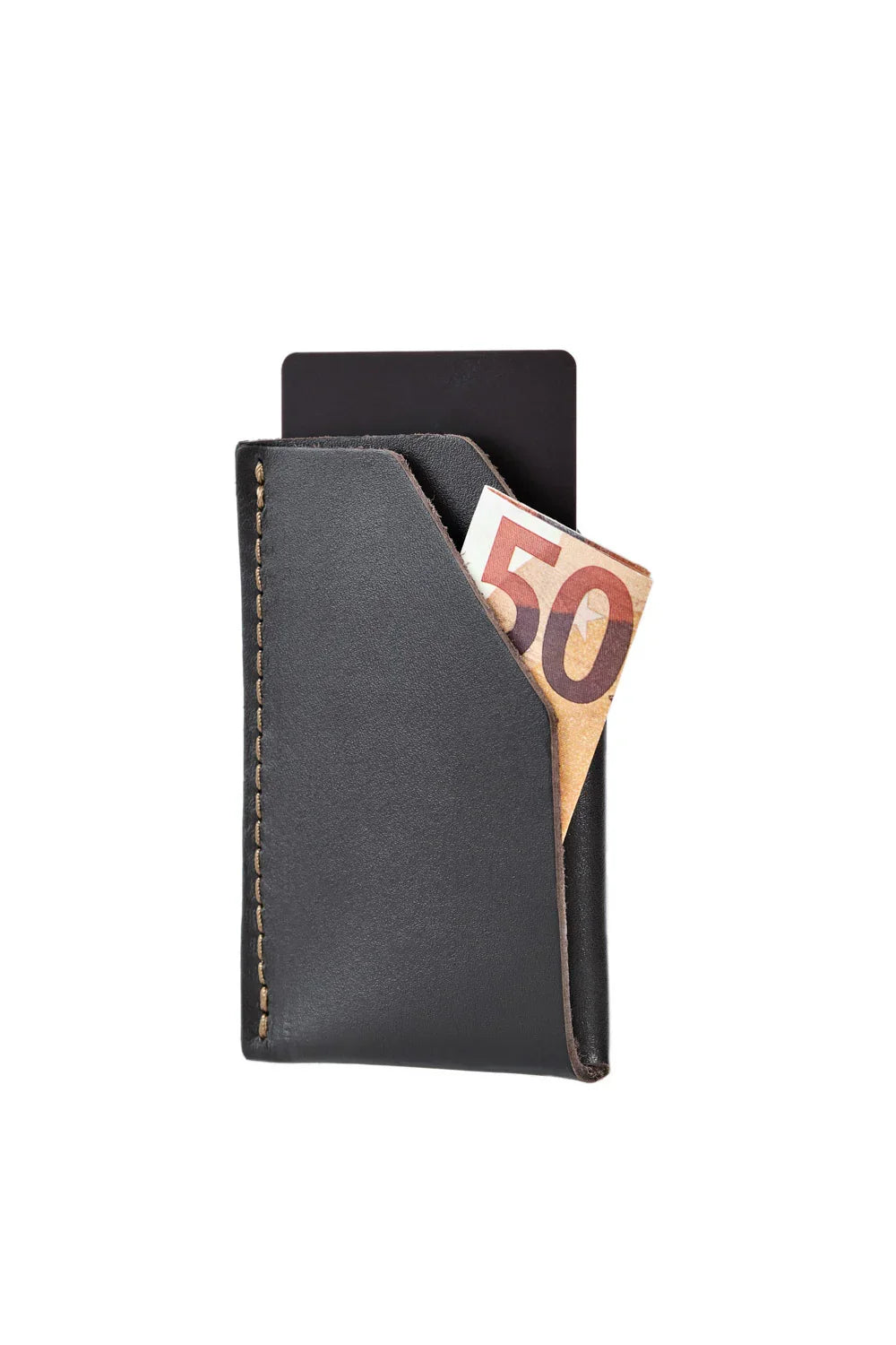 Slim Leather Cardholder – Smooth & Compact