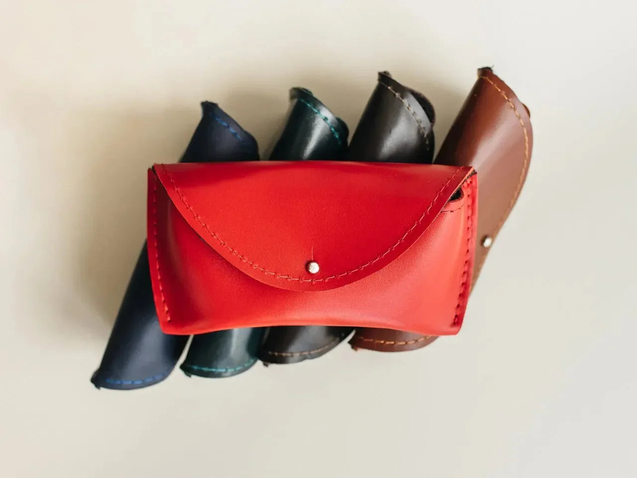 Smooth Leather Case for Sunglasses & Glasses – Handmade
