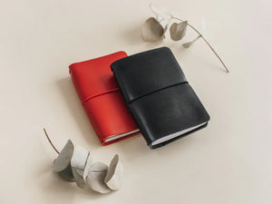Refillable Leather Cover for Journals & Notebooks – A5, A6
