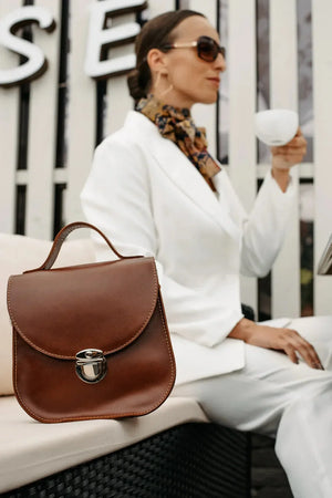 Women's Leather Crossbody Bag | Blossom