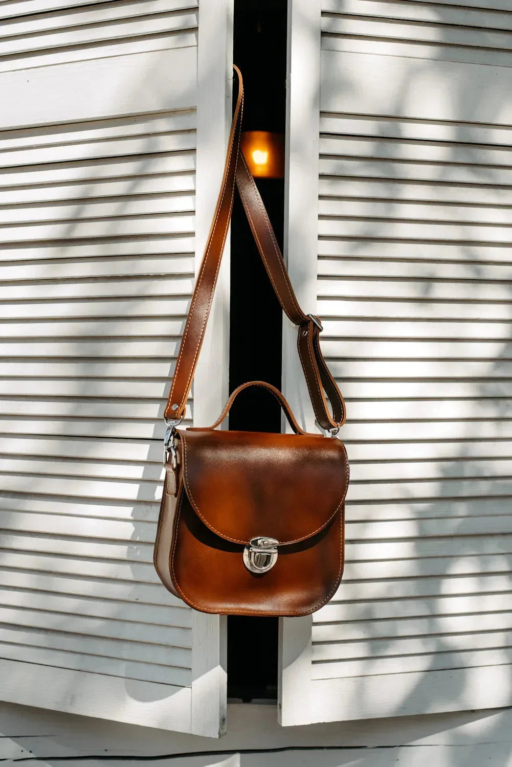 Women's Leather Crossbody Bag | Blossom