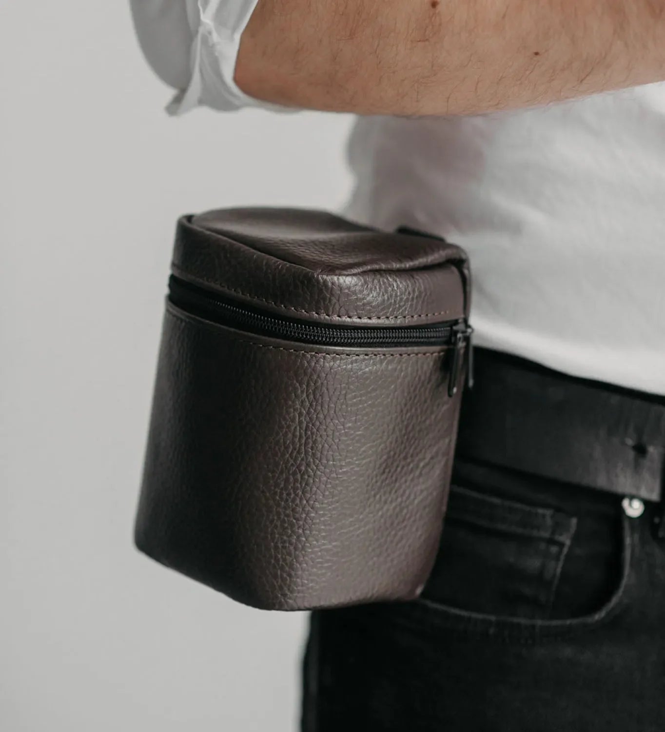 Leather Lens Pouch – Full-Grain Case for Camera Lenses | 4 Sizes