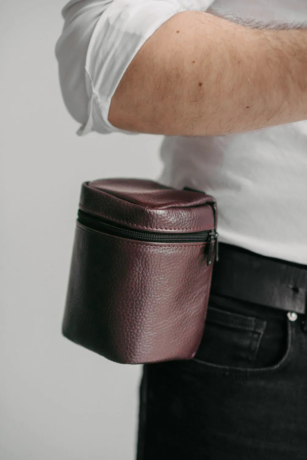 Leather Lens Pouch – Full-Grain Case for Camera Lenses | 4 Sizes
