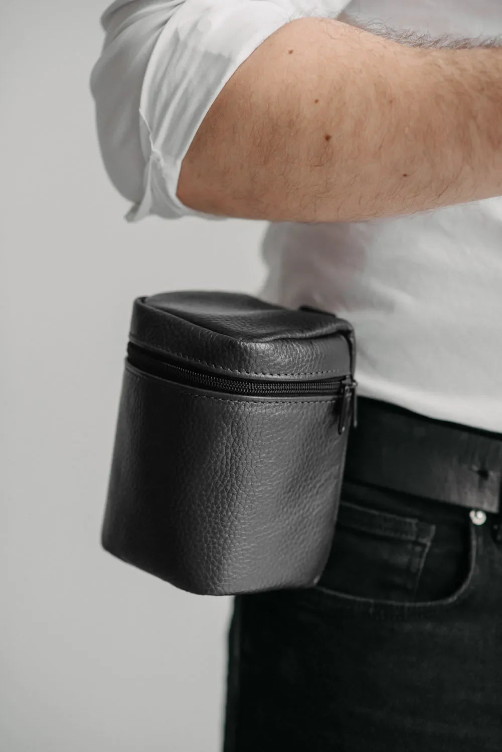 Leather Lens Pouch – Full-Grain Case for Camera Lenses | 4 Sizes