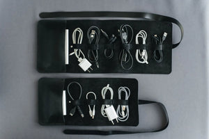 Roll-Up Leather Cord & Tools Wrap – Smooth Finish