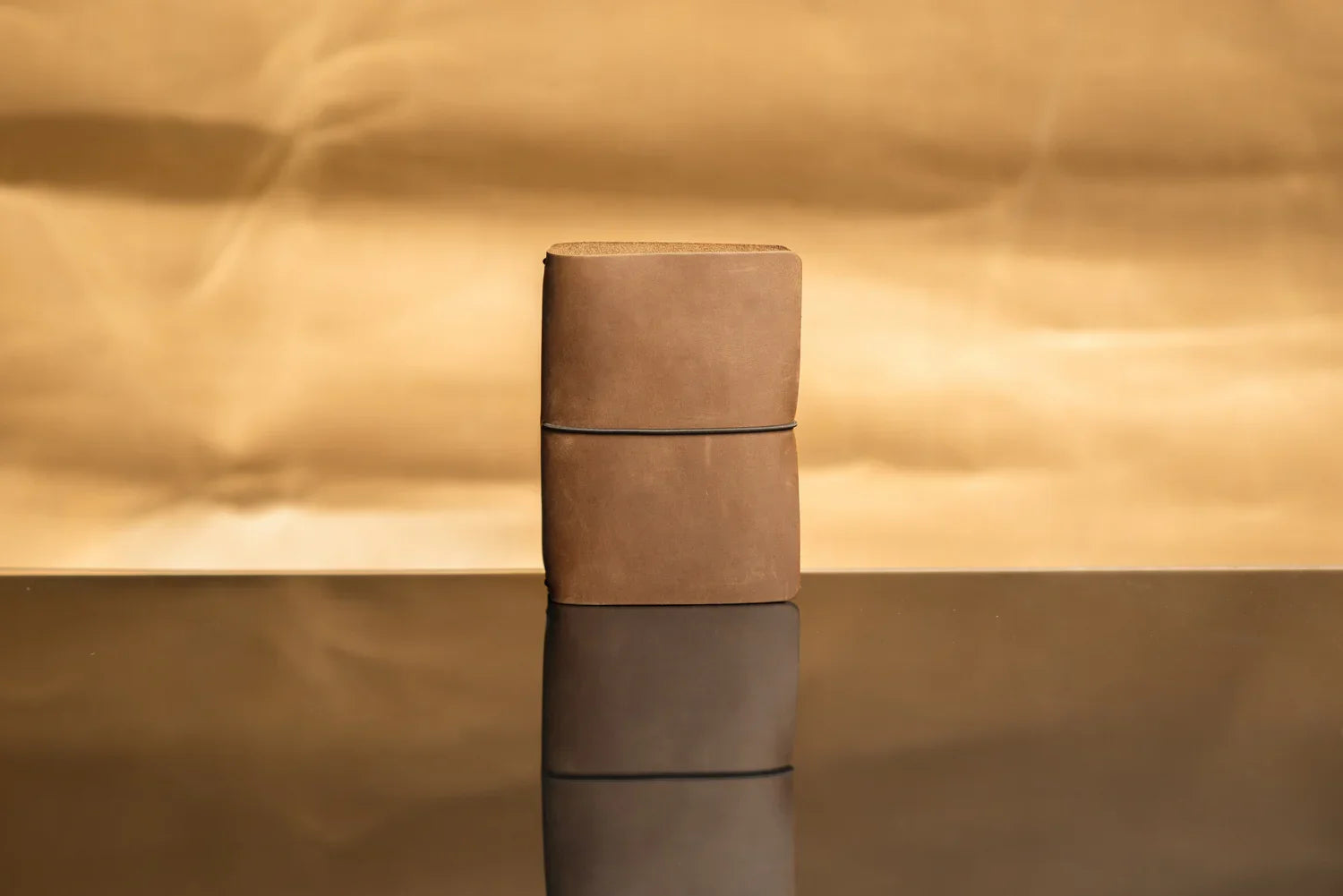 Distressed Leather Refillable Notebook cover A6, A5, B6