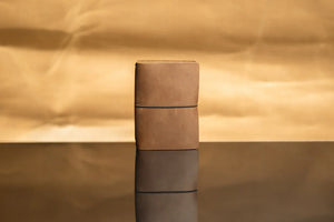 Distressed Leather Refillable Notebook cover A6, A5, B6