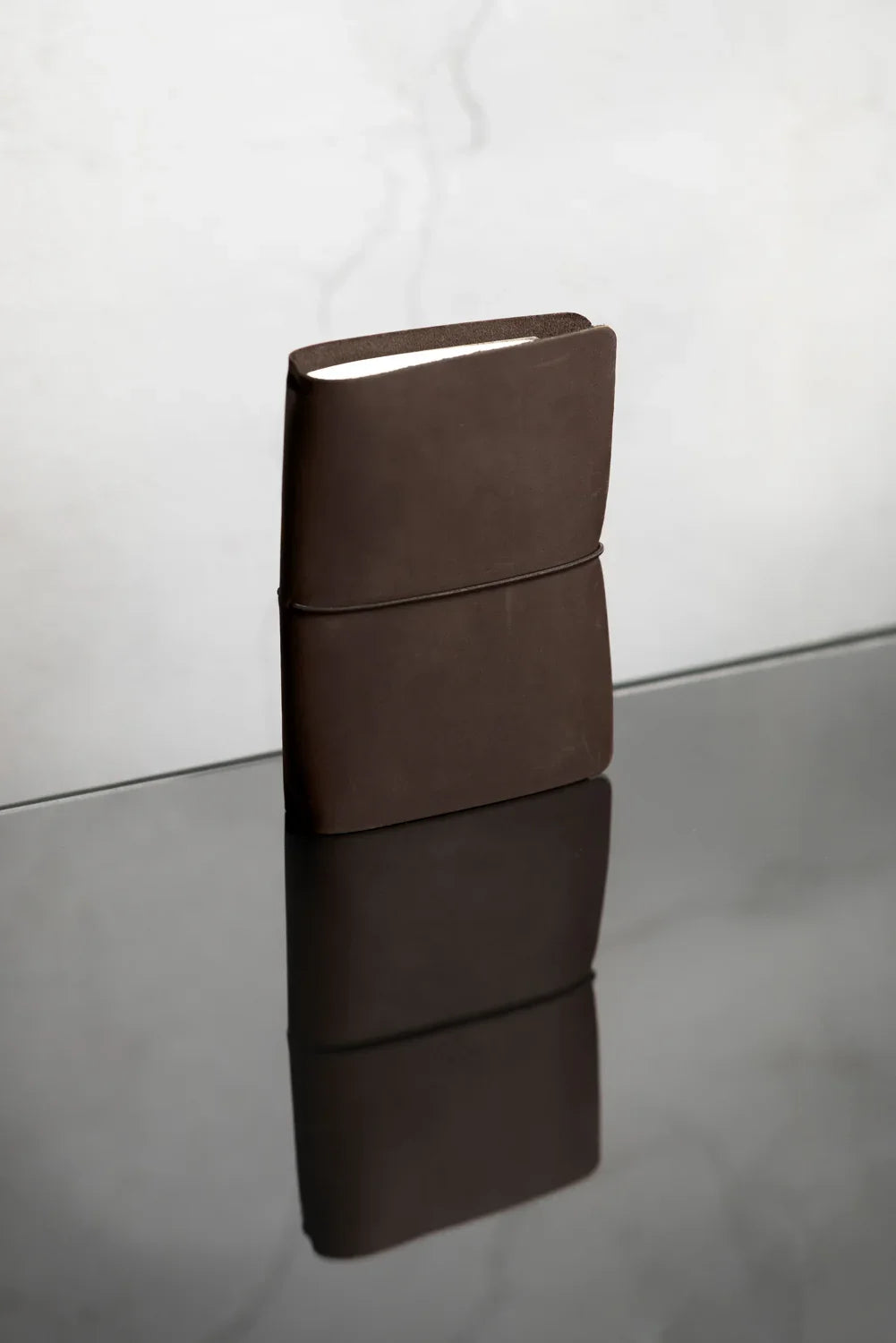 Distressed Leather Refillable Notebook cover A6, A5, B6