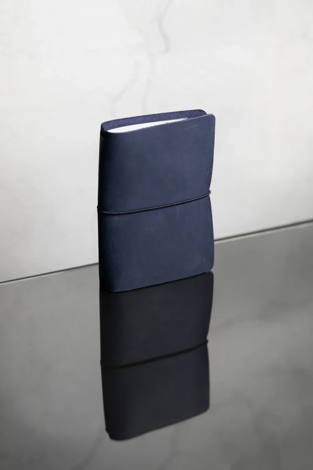 Distressed Leather Refillable Notebook cover A6, A5, B6