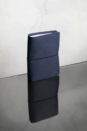 Distressed Leather Refillable Notebook cover A6, A5, B6