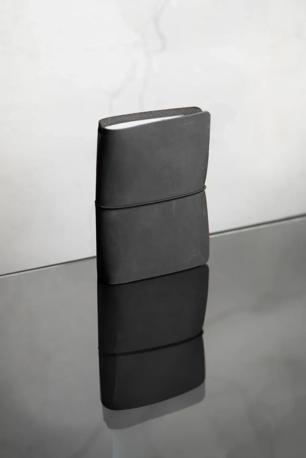 Distressed Leather Refillable Notebook cover A6, A5, B6