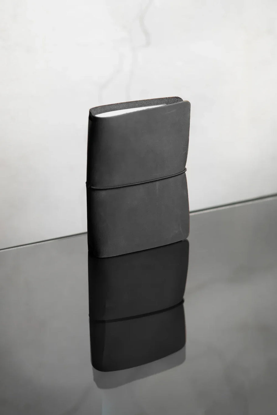 Distressed Leather Refillable Notebook cover A6, A5, B6
