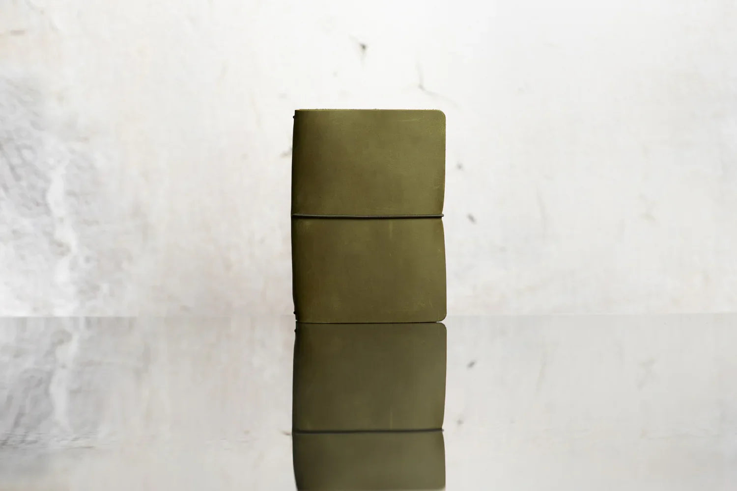 Distressed Leather Refillable Notebook cover A6, A5, B6