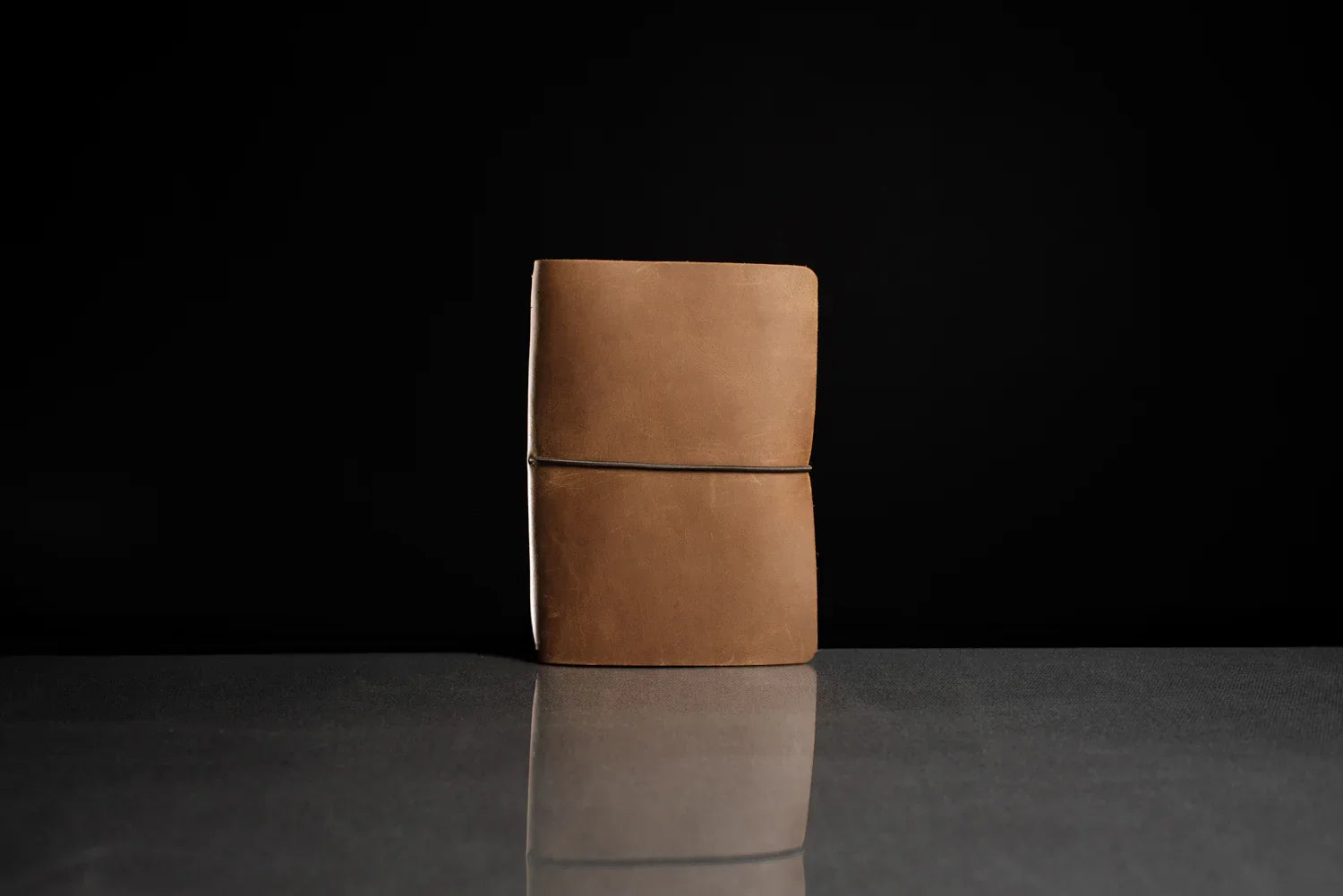 Distressed Leather Refillable Notebook cover A6, A5, B6