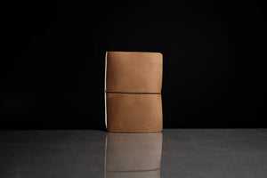 Distressed Leather Refillable Notebook cover A6, A5, B6