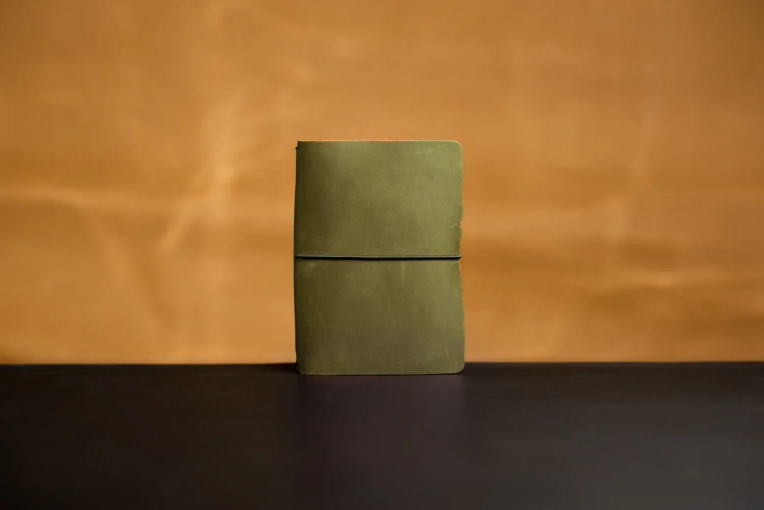 Distressed Leather Refillable Notebook cover A6, A5, B6