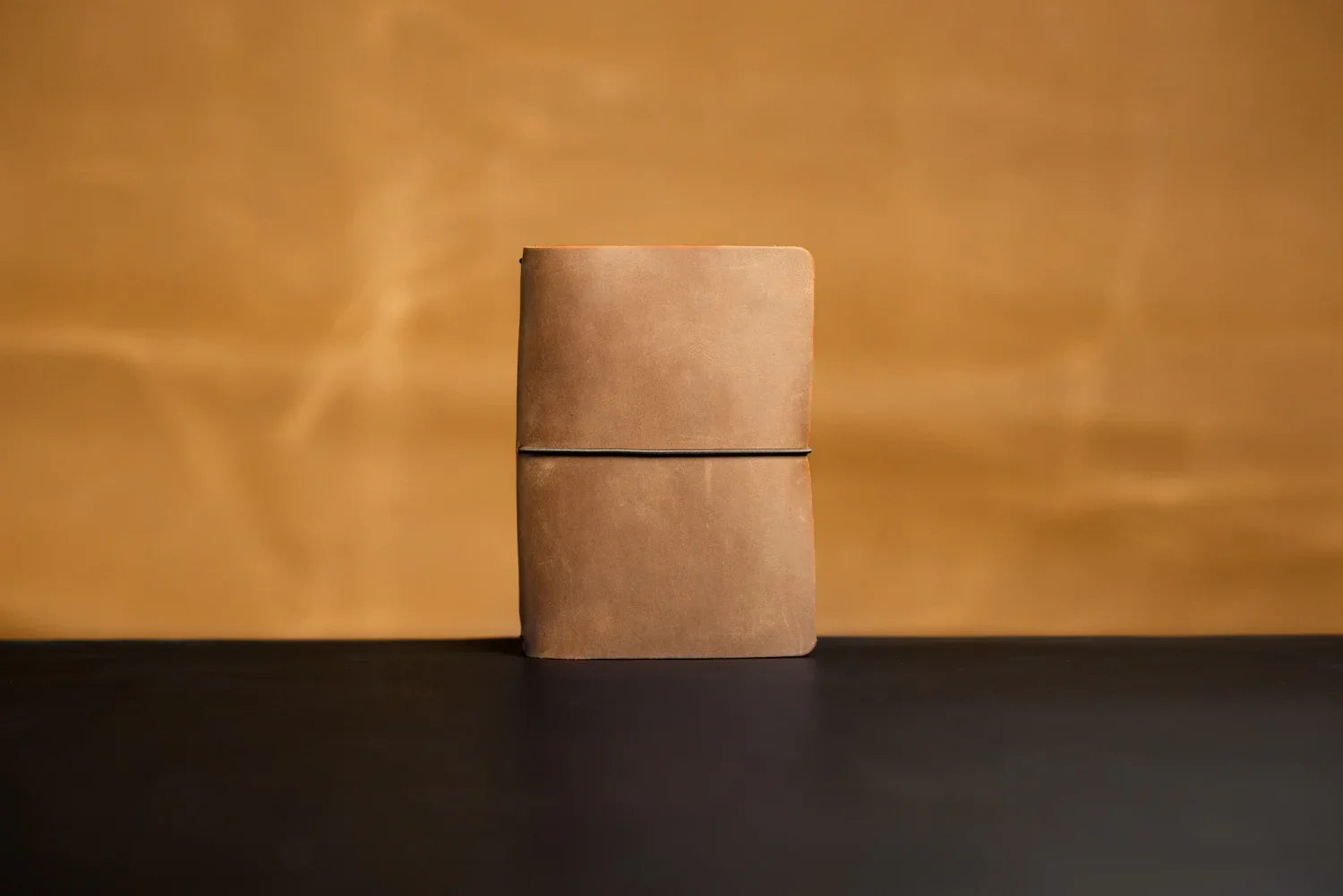 Distressed Leather Refillable Notebook cover A6, A5, B6