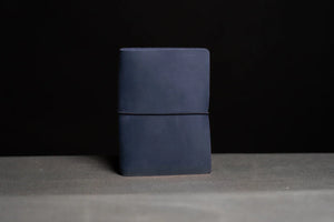 Distressed Leather Refillable Notebook cover A6, A5, B6