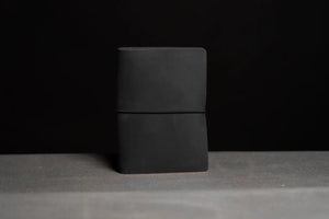 Distressed Leather Refillable Notebook cover A6, A5, B6