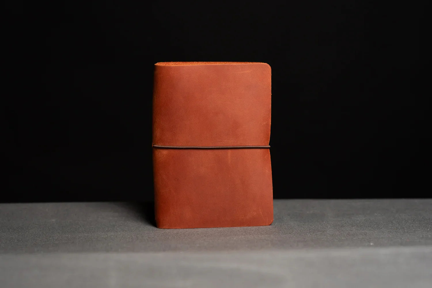 Distressed Leather Refillable Notebook cover A6, A5, B6