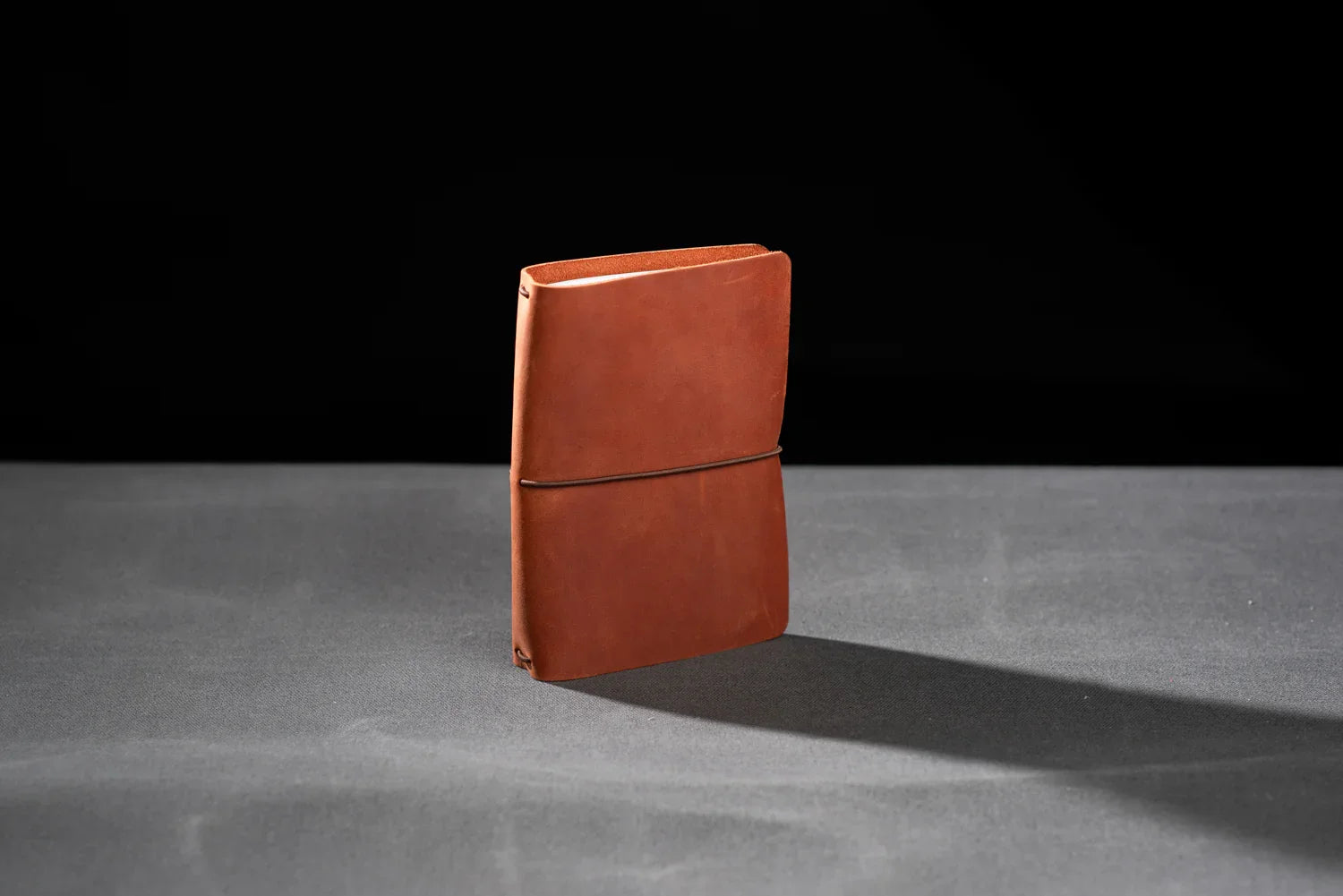Distressed Leather Refillable Notebook cover A6, A5, B6