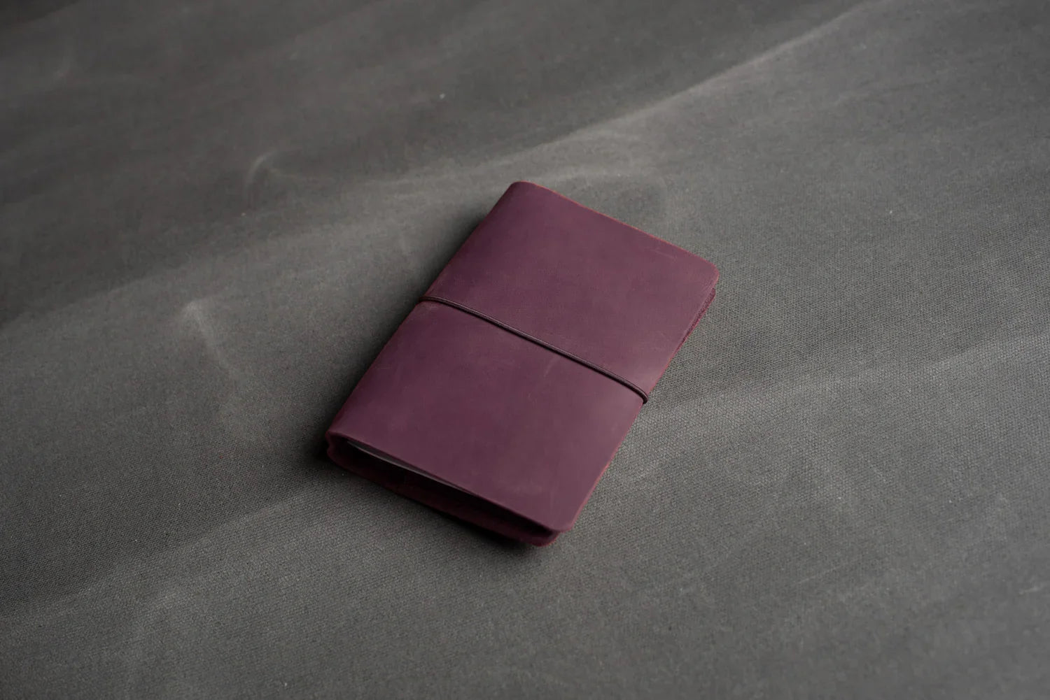 Distressed Leather Refillable Notebook cover A6, A5, B6