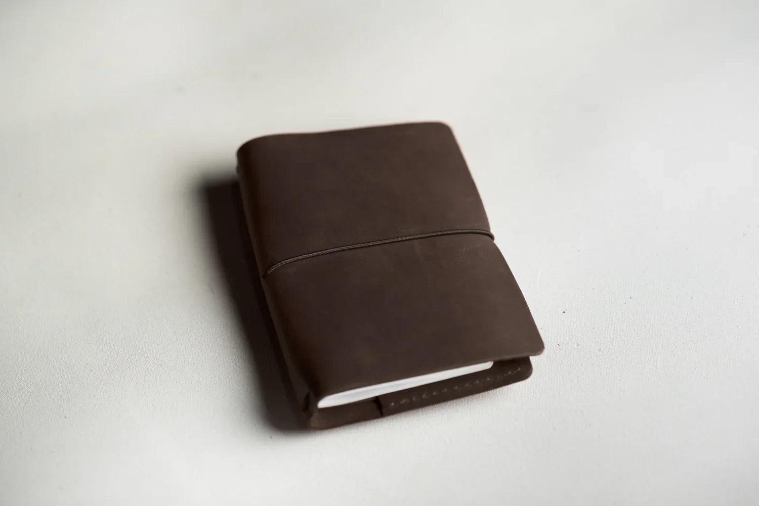 Distressed Leather Refillable Notebook cover A6, A5, B6