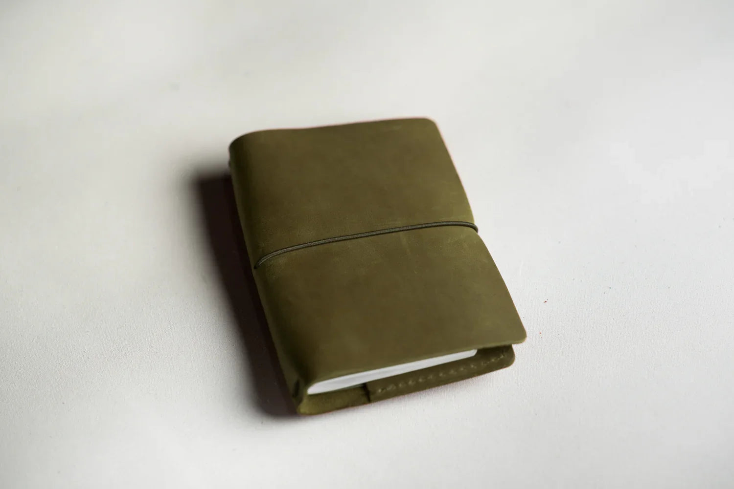 Distressed Leather Refillable Notebook cover A6, A5, B6