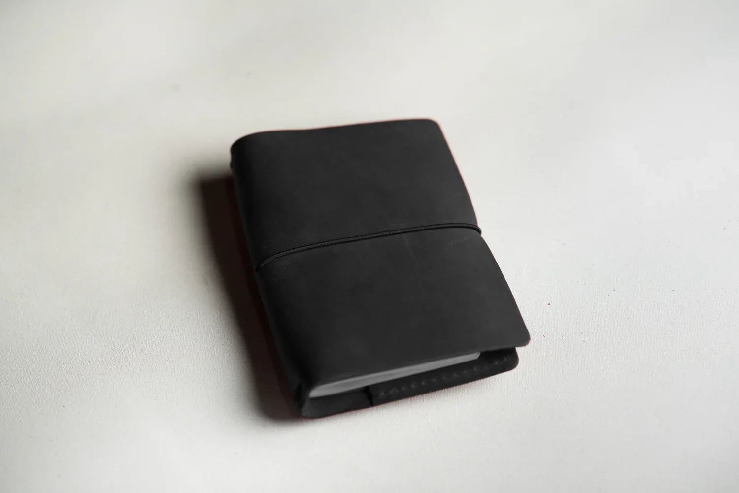 Distressed Leather Refillable Notebook cover A6, A5, B6