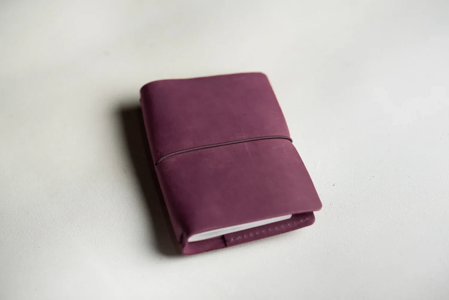 Distressed Leather Refillable Notebook cover A6, A5, B6