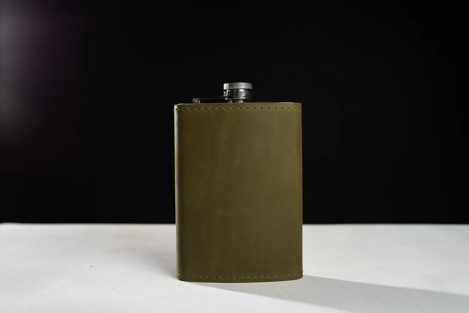 Flask | Matte Leather